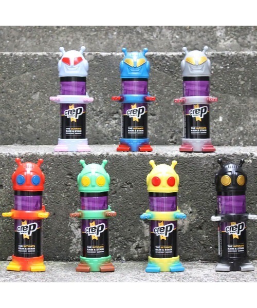 SECRET BASE atmos CREP ROBOT フィギュア　セット セール】SECRET BASE × atmos CREP ROBOT （フィギュア）｜CREP