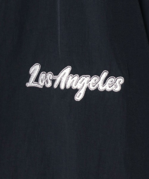 VISION STREET WEAR(ヴィジョンストリートウェア)の「VISION STREET WEAR/ヴィジョンストリートウエア ビッグシルエット ロゴ ワッペン バック刺繍 コーチスタジャン(ナイロンジャケット・メンズ・ブラック/グリーン/ネイビー・M/L/LL)」の17枚目の写真