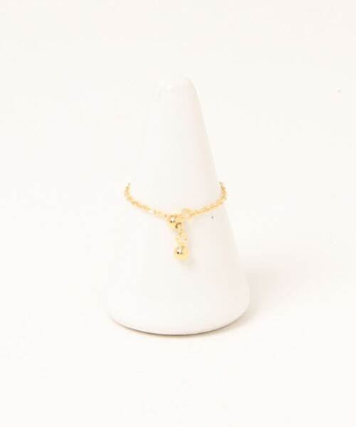 flower（フラワー）の「クリスタルチェーンリング（リング・レディース・ゴールド・FREE）」の11枚目の写真