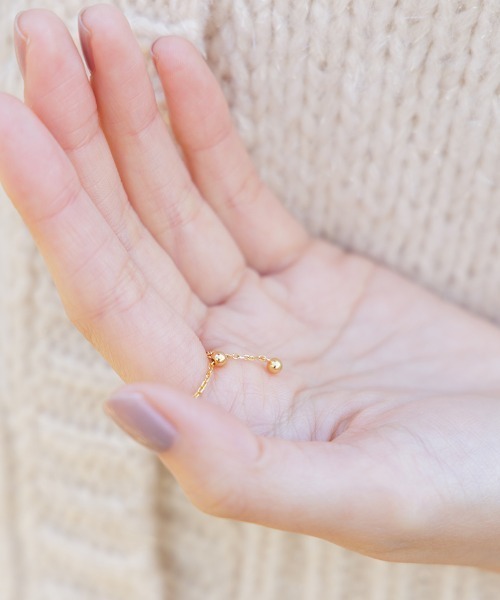 flower（フラワー）の「クリスタルチェーンリング（リング・レディース・ゴールド・FREE）」の8枚目の写真