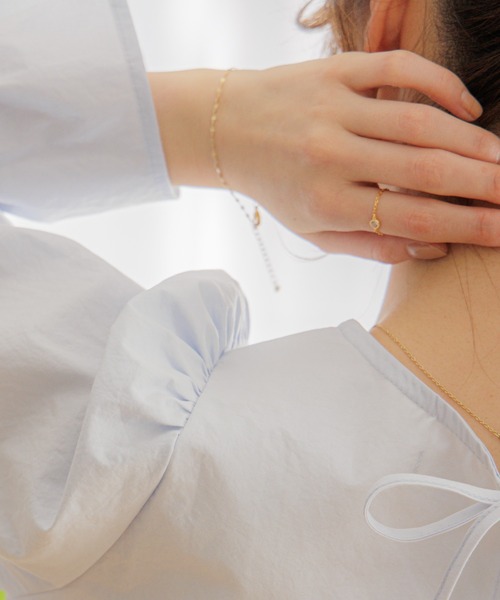 flower（フラワー）の「クリスタルチェーンリング（リング・レディース・ゴールド・FREE）」の14枚目の写真