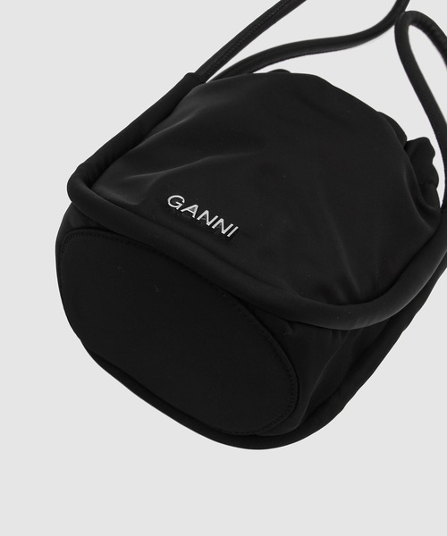 GANNI（ガニー）の「Knot Mini Purse（トートバッグ・レディース・パープル系その他/イエロー系その他/オレンジ系その他/グリーン系その他/ブラック・ONE SIZE）」の6枚目の写真