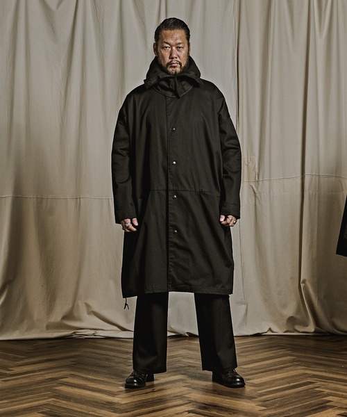 BELLWOODMADE（ベルウッドメイド）の「【難燃 加工】FIRE PROOF】Fire proof ECWCS Balaclava HOOD WARMER / 難燃加工 / フードウォーマー / バラクラバ（ネックウォーマー/スヌード・メンズ・ブラック・ONE SIZE）」の3枚目の写真