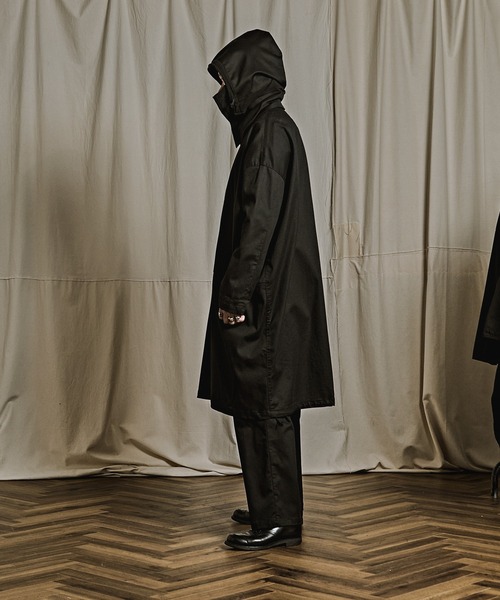 BELLWOODMADE（ベルウッドメイド）の「【難燃 加工】FIRE PROOF】Fire proof ECWCS Balaclava HOOD WARMER / 難燃加工 / フードウォーマー / バラクラバ（ネックウォーマー/スヌード・メンズ・ブラック・ONE SIZE）」の6枚目の写真