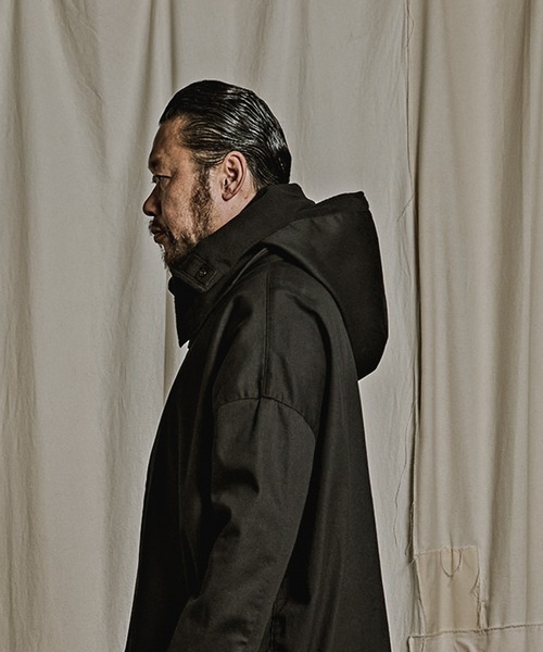 BELLWOODMADE（ベルウッドメイド）の「【難燃 加工】FIRE PROOF】Fire proof ECWCS Balaclava HOOD WARMER / 難燃加工 / フードウォーマー / バラクラバ（ネックウォーマー/スヌード・メンズ・ブラック・ONE SIZE）」の7枚目の写真