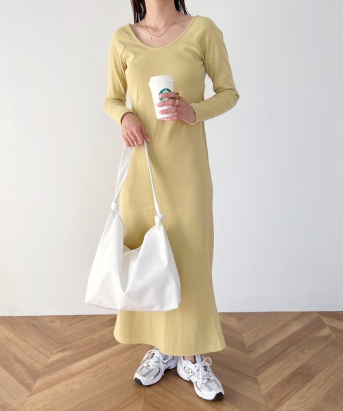 MYMOOD.（マイムード）の「【A4サイズ収納可】ノットハンドル PU トートバッグ（トートバッグ・レディース・ホワイト/ブラック・FREE）」の14枚目の写真