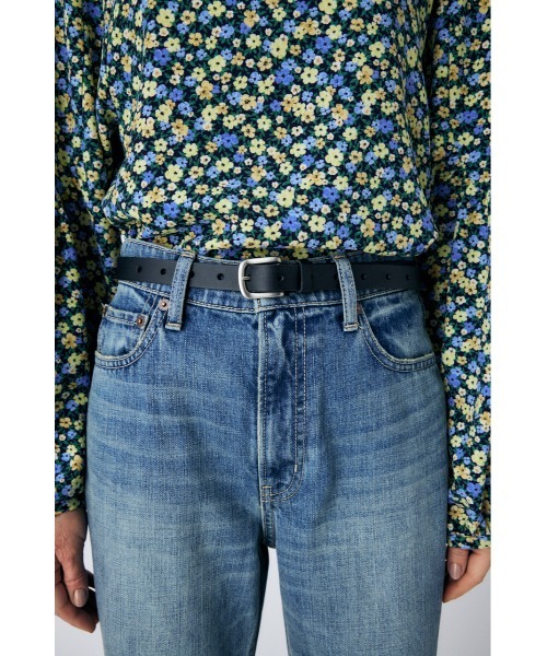 MOUSSY（マウジー）の「BASIC LEATHER ベルト（ベルト・レディース・ブラック/ホワイト・FREE）」の13枚目の写真