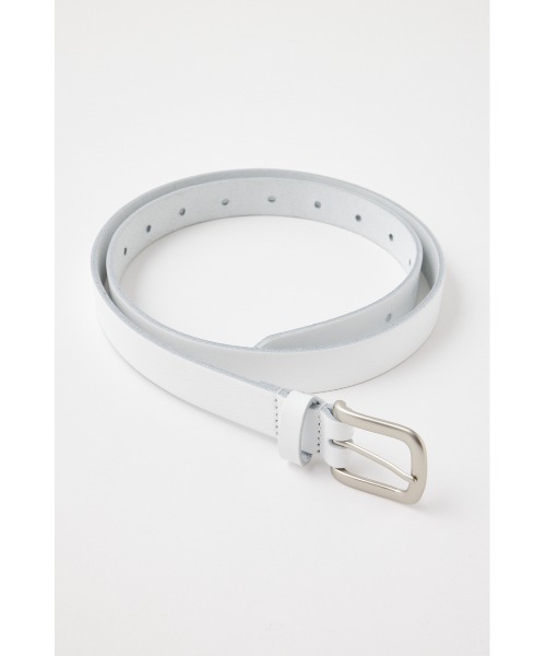 MOUSSY（マウジー）の「BASIC LEATHER ベルト（ベルト・レディース・ブラック/ホワイト・FREE）」の8枚目の写真