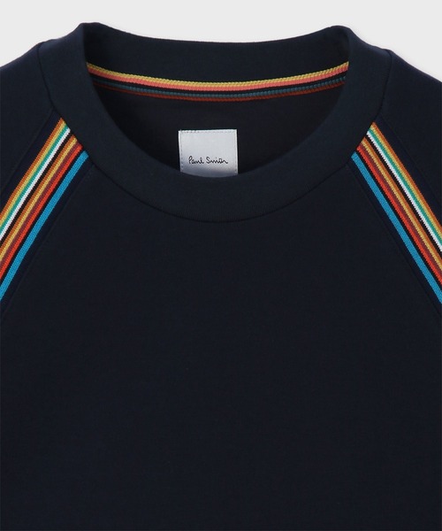 【Paul Smith】長袖カットソー シグネチャーストライプポイント Paul Smith（ポールスミス）の「シグネチャーストライプポイント
