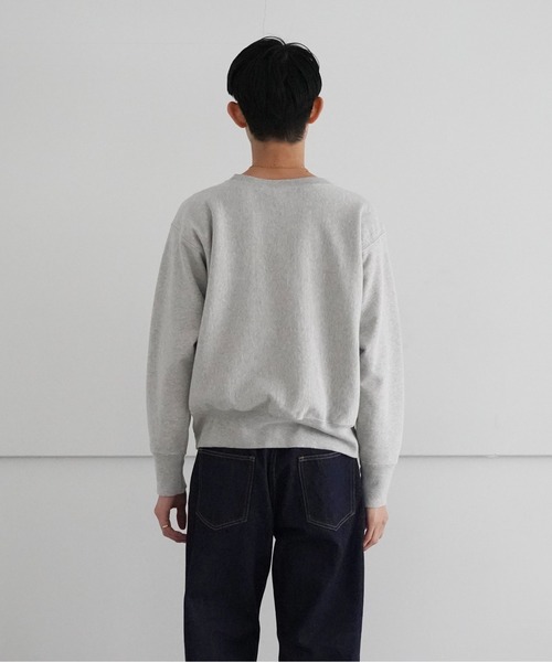 FilMelange(フィルメランジェ)の「Filmelange HANNAE/ハンネ(スウェット・メンズ・ダークネイビー/ライトブルー/グレー・1)」の13枚目の写真