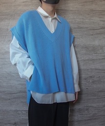 ROOPTOKYO | ROOPTOKYO×Kei ルーズシルエット ロールアップＶネックベスト(ベスト)