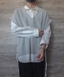 ROOPTOKYO | ROOPTOKYO×Kei ルーズシルエット ロールアップＶネックベスト(ベスト)