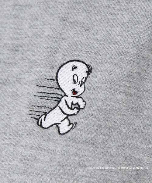 Daily russet（デイリー ラシット）の「【Casper】/ ラグランTシャツ（Tシャツ/カットソー・レディース・ホワイト/グレー・FREE）」の15枚目の写真