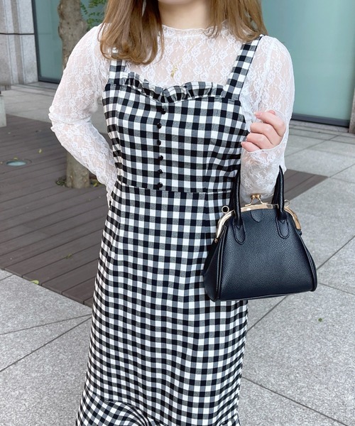 apres jour マーメイドキャミワンピース ブラウン apres jour ワンピース 「紐取り外し可能」マーメイドキャミ