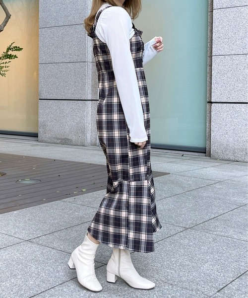 apres jour(アプレジュール)の「アソートマーメイドキャミワンピース【ZOZOTOWN限定アイテム】(ワンピース・レディース・ブラック/ブラック系その他/ネイビー/ベージュ・X-LARGE/フリー)」の19枚目の写真