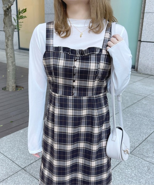 apres jour(アプレジュール)の「アソートマーメイドキャミワンピース【ZOZOTOWN限定アイテム】(ワンピース・レディース・ブラック/ブラック系その他/ネイビー/ベージュ・X-LARGE/フリー)」の12枚目の写真