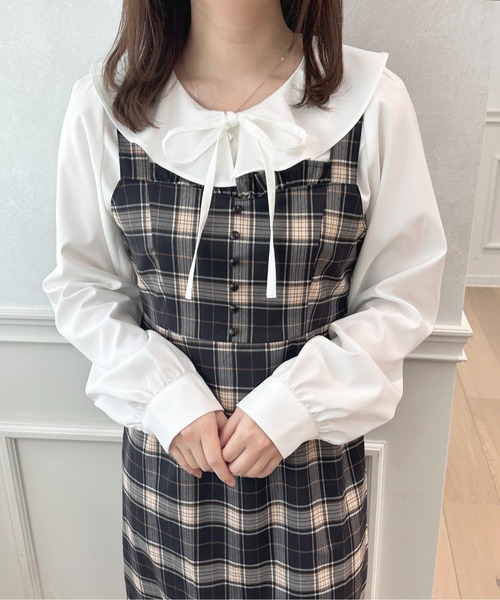 apres jour(アプレジュール)の「アソートマーメイドキャミワンピース【ZOZOTOWN限定アイテム】(ワンピース・レディース・ブラック/ブラック系その他/ネイビー/ベージュ・X-LARGE/フリー)」の6枚目の写真