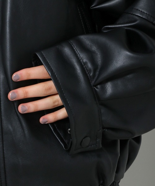 LADY VOLUME（レディーボリューム）の「Lady Volume／9042 オーバーJP 2191515（ブルゾン・レディース・ブラック・FREE）」の19枚目の写真