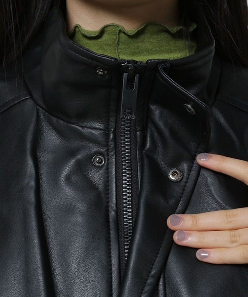 LADY VOLUME（レディーボリューム）の「Lady Volume／9042 オーバーJP 2191515（ブルゾン・レディース・ブラック・FREE）」の7枚目の写真