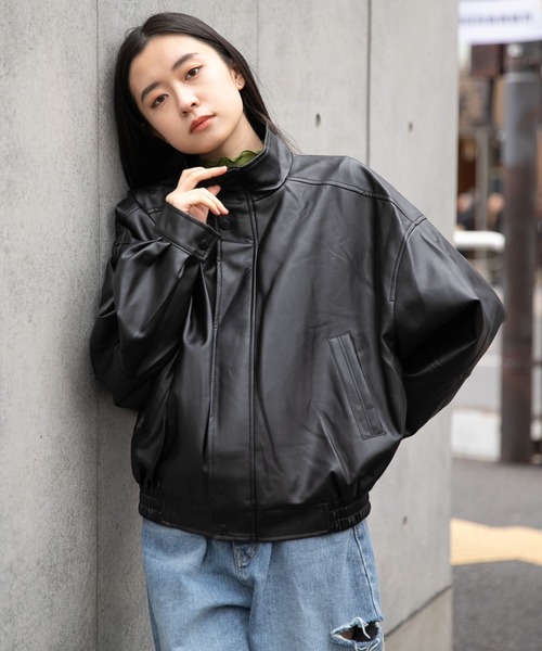 LADY VOLUME（レディーボリューム）の「Lady Volume／9042 オーバーJP 2191515（ブルゾン・レディース・ブラック・FREE）」の14枚目の写真