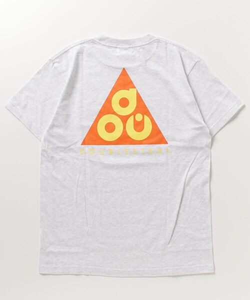 DOUBLE STEAL(ダブルスティール)の「トライアングル ロゴ Tシャツ(Tシャツ/カットソー・メンズ・ブラック/ホワイト/アッシュグレー・X-LARGE/MEDIUM/LARGE/XX-LARGE)」の18枚目の写真