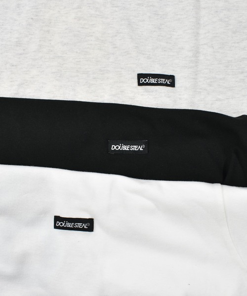 DOUBLE STEAL(ダブルスティール)の「トライアングル ロゴ Tシャツ(Tシャツ/カットソー・メンズ・ブラック/ホワイト/アッシュグレー・X-LARGE/MEDIUM/LARGE/XX-LARGE)」の4枚目の写真