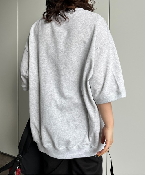 U.S. POLO ASSN.(ユーエスポロアッスン)の「裏毛1ポイント刺繍半袖スウェット(スウェット・メンズ・グレー/グリーン/ブラック・MEDIUM/LARGE)」の13枚目の写真