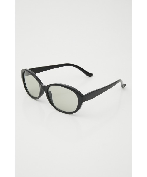 SLY（スライ）の「FLAT FRAME EYEWEAR フラットフレーム アイウェア サングラス UVカット99.9％ 紫外線カット 紫外線対策（サングラス・レディース・ブラック/マルチ・FREE）」の3枚目の写真