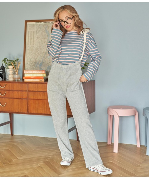 anap mimpi(アナップミンピ)の「メニーウェイサス付きスウェットパンツ(スウェットパンツ・レディース・カーキ/ネイビー/グレー・FREE)」の17枚目の写真