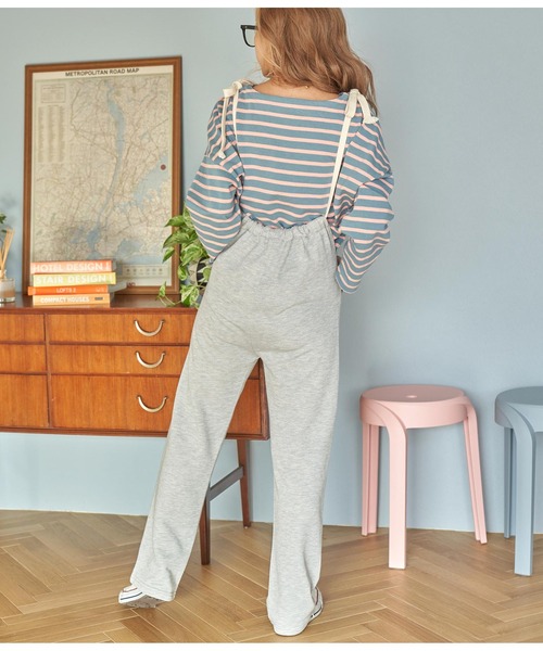 anap mimpi(アナップミンピ)の「メニーウェイサス付きスウェットパンツ(スウェットパンツ・レディース・カーキ/ネイビー/グレー・FREE)」の16枚目の写真