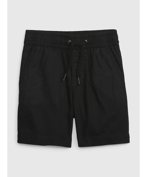 GAP（ギャップ）の「コットンリネン イージー ウエストゴム ショートパンツ (幼児)（その他パンツ・キッズ・ブラック/グレー・12-18M/2 YRS/5 YRS/18-24M/3 YRS/4 YRS）」の2枚目の写真