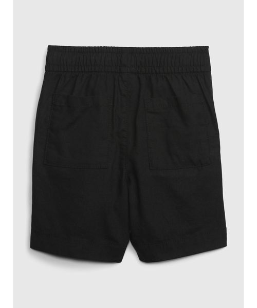 GAP（ギャップ）の「コットンリネン イージー ウエストゴム ショートパンツ (幼児)（その他パンツ・キッズ・ブラック/グレー・12-18M/2 YRS/5 YRS/18-24M/3 YRS/4 YRS）」の3枚目の写真