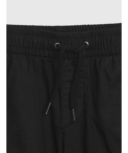 GAP（ギャップ）の「コットンリネン イージー ウエストゴム ショートパンツ (幼児)（その他パンツ・キッズ・ブラック/グレー・12-18M/2 YRS/5 YRS/18-24M/3 YRS/4 YRS）」の4枚目の写真