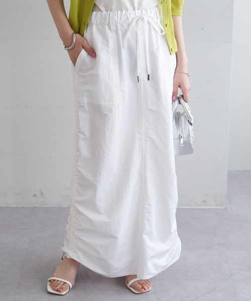【WEB限定】サイドドロストワークスカート
