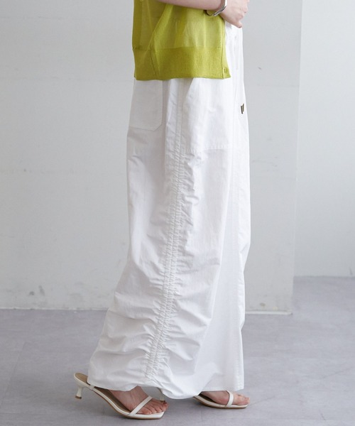 【WEB限定】サイドドロストワークスカート