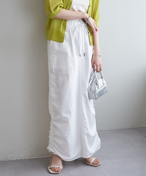 【WEB限定】サイドドロストワークスカート