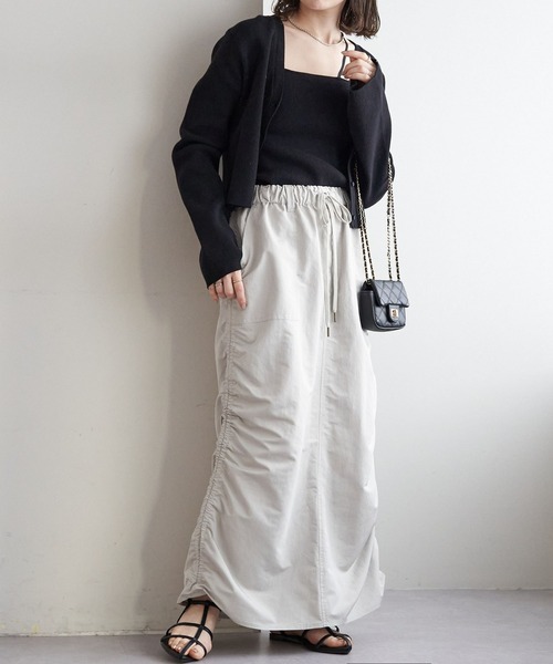 【WEB限定】サイドドロストワークスカート