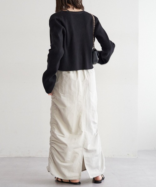 【WEB限定】サイドドロストワークスカート