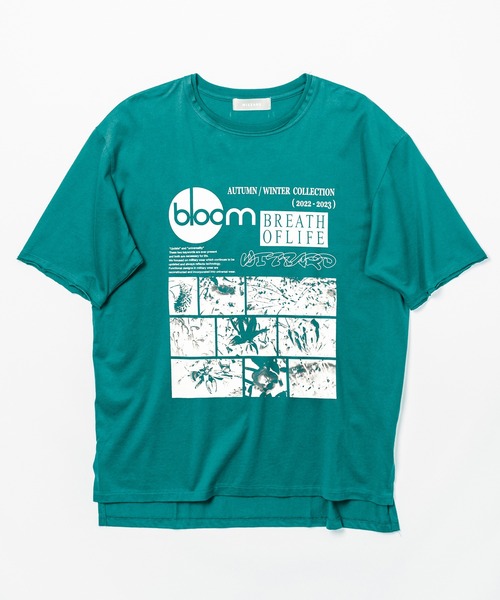 Wizzard(ウィザード)の「Wizzard ウィザード / GRAPHIC T-SHIRT "BREATH OF LIFE" グラフィックTシャツ / W23AW-GC020(Tシャツ/カットソー・メンズ・チャコール/ターコイズブルー/ホワイト/ブラック・1/2/3)」の4枚目の写真