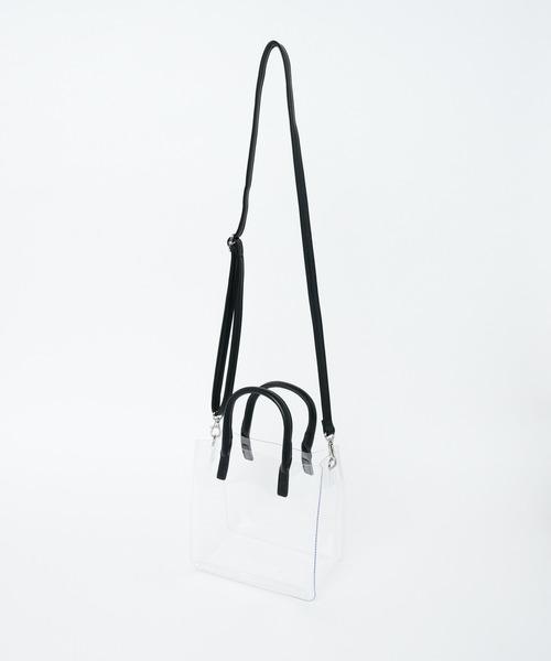 WEGO(ウィゴー)の「WEGO/ポップコーンガマ口クリアショルダー(ショルダーバッグ・レディース・パープル系その他/ホワイト/ブラック系その他/ブラック・FREE)」の18枚目の写真