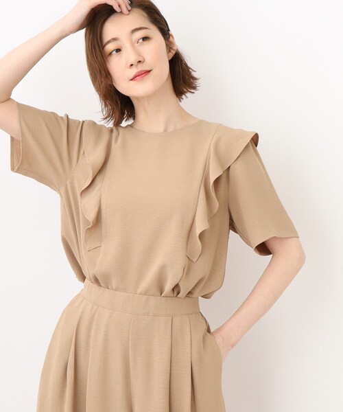 Dabuwawa フリル シャツ スカート セットアップ Dabuwawa フリル シャツ スカート セットアップ