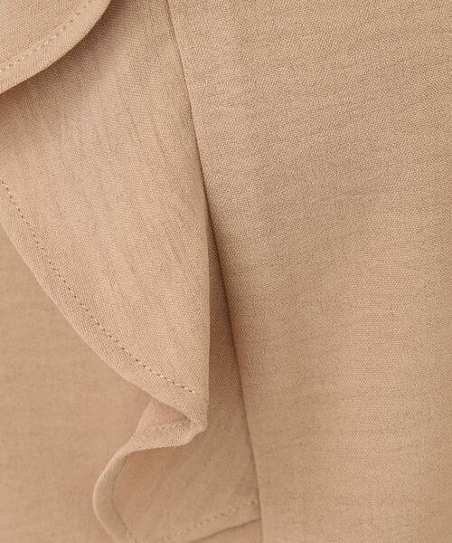 grove（グローブ）の「◆【洗える/ひんやり】フリルブラウス×スカートパンツSETUP（セットアップ・レディース・ブルー/ブラック/ベージュ・02/03/01/05/04）」の11枚目の写真