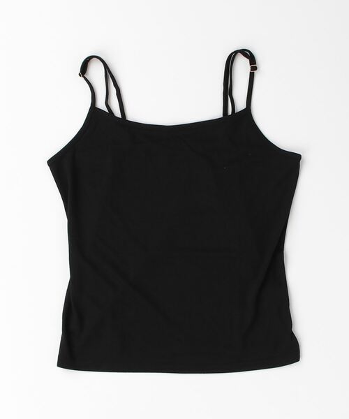 NAVY(ネイビー)の「シアーメロウトップス+キャミソール セット アンサンブル(シャツ/ブラウス・レディース・ベージュ/ブラック/ホワイト・フリー)」の14枚目の写真