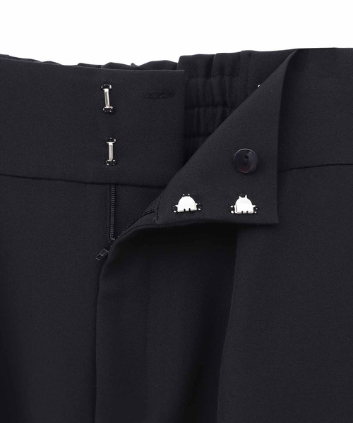 31 Sons de mode（トランテアン　ソン　ドゥ　モード）の「スカラップキュロットパンツ（その他パンツ・レディース・ブラック/ピンク・36/38）」の22枚目の写真