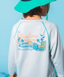 BREEZE | 【UVカット水着】長袖かぶりラッシュガード(ラッシュガード)