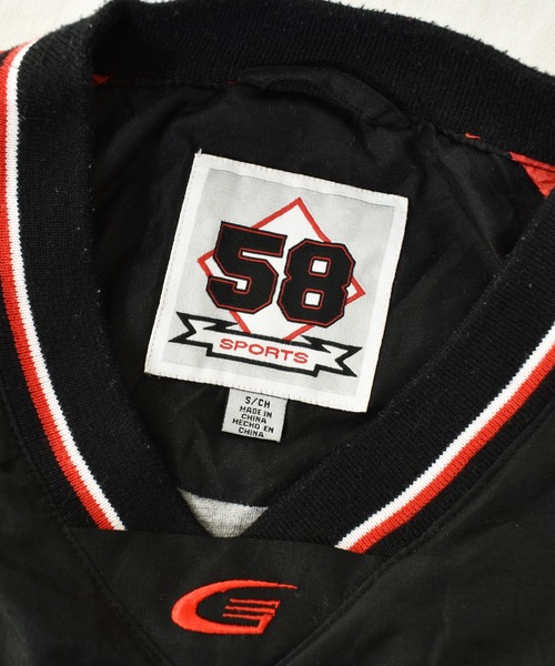 VINTAGE(ヴィンテージ)の「【ヴィンテージ古着】58SPORTS Maryland Terrapins / メリーランド・テラピンズ プルオーバージャケット(その他トップス・メンズ・ブラック・SMALL)」の10枚目の写真