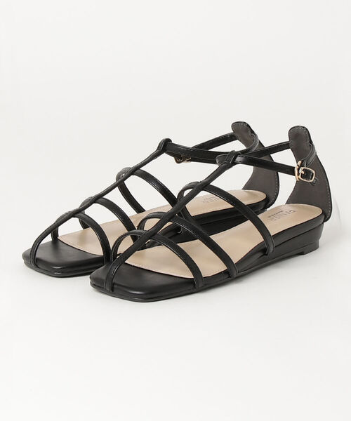 PANIER（パニエ）の「【PANIER/パニエ】スリムライングラディエーターサンダル（サンダル・レディース・シルバー/ブラック・23/24）」の13枚目の写真