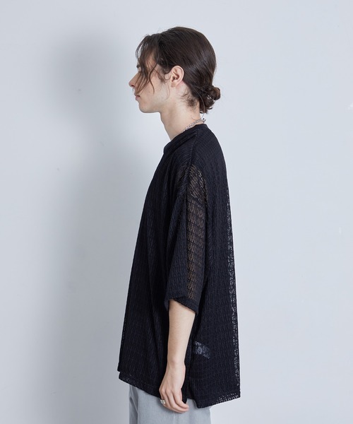 JUNRED（ジュンレッド）の「レースアンサンブルビッグT（アンサンブル・メンズ・ホワイト/グリーン/ブラック・L/M/S）」の16枚目の写真