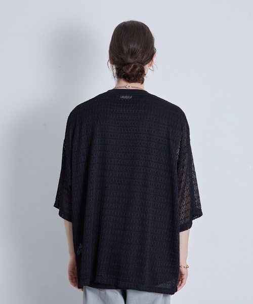 JUNRED（ジュンレッド）の「レースアンサンブルビッグT（アンサンブル・メンズ・ホワイト/グリーン/ブラック・L/M/S）」の17枚目の写真