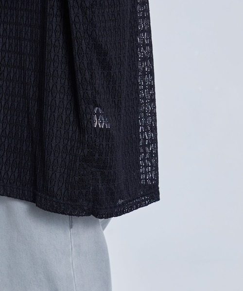JUNRED（ジュンレッド）の「レースアンサンブルビッグT（アンサンブル・メンズ・ホワイト/グリーン/ブラック・L/M/S）」の20枚目の写真